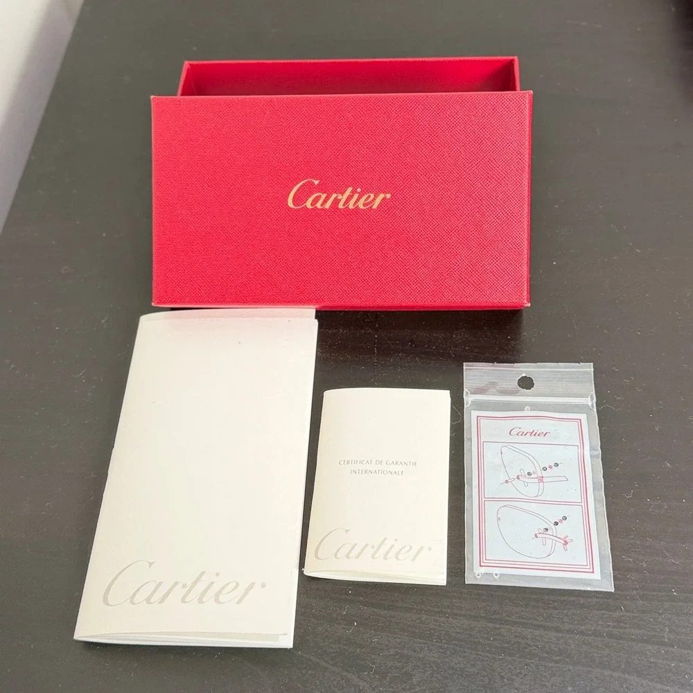 Cartier authentic red